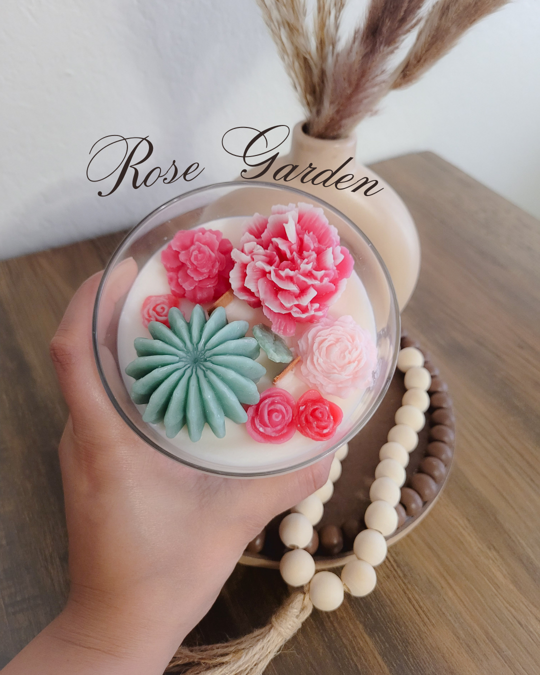Floral Candle