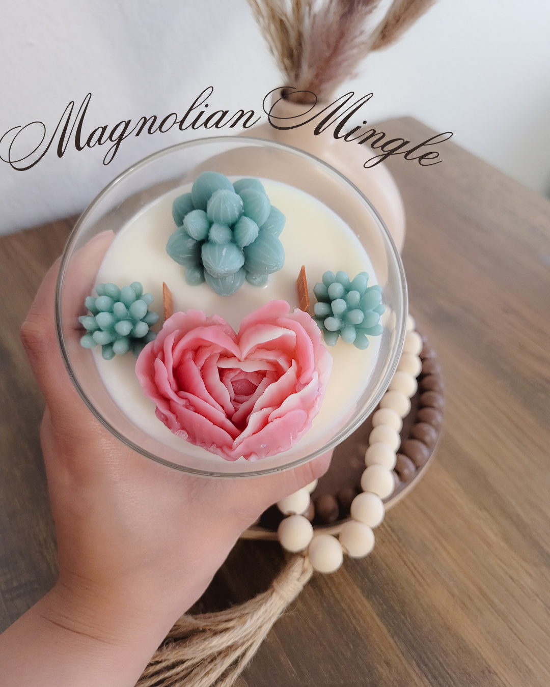 Floral Candle