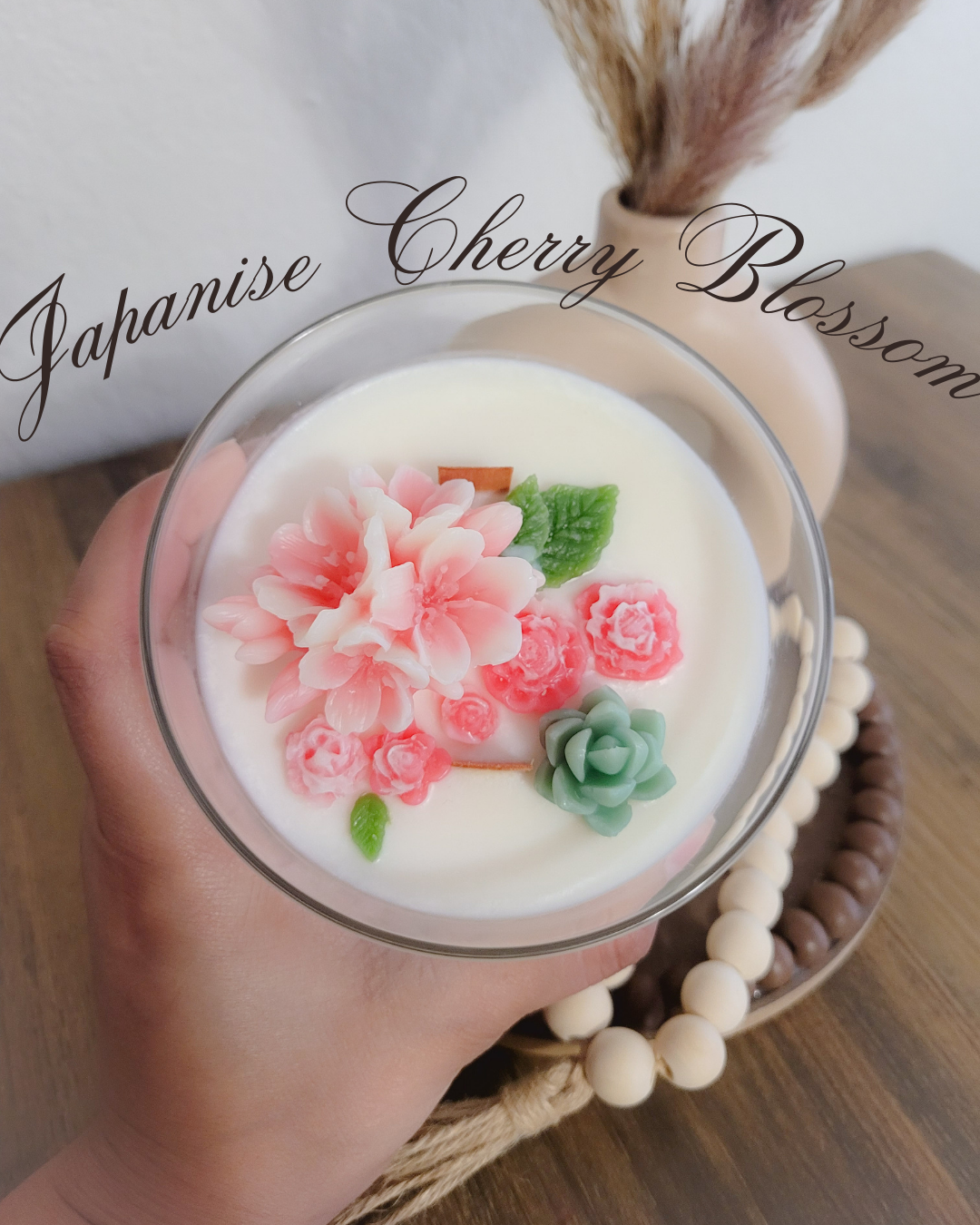 Floral Candle